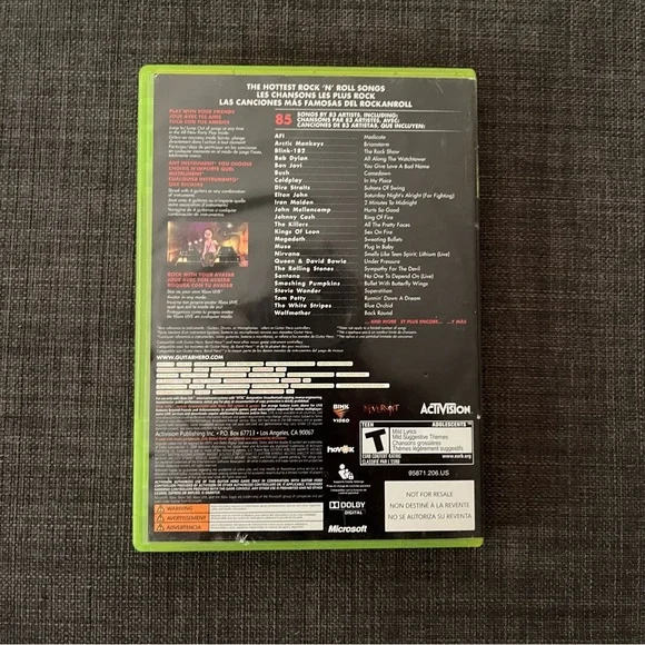 Guitar Hero 5 Xbox 360 Game Complete - Picture 2 of 4